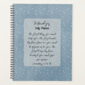 Christliche Bibelverse Kunst Planer (Vorderseite)