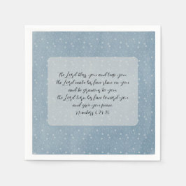 Christliche Bibelverse Kunst Serviette