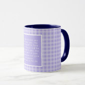 Christliche Bibelverse Kunst Tasse (VorderseiteRechts)