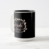 Christliche Bibelverse Neue 2 Korinther 5:17 Zweifarbige Tasse (Vorderseite Links)