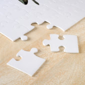 Christliche Bibelverse Rosa Blütenfarben Puzzle (Seite)