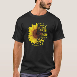 Christliche Bibelverse-Schrift Philippinen 4 13 S T-Shirt