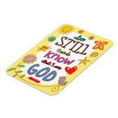 Christliche Bibelverse-Schrift Textdoodle Magnet (Linke Seite)