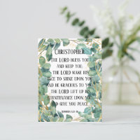 Christliche Bibelverse Segen Eukalyptus-Blätter