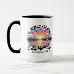 Christliche, Bibelverse-Tasse, seine Barmherzigkei Tasse
