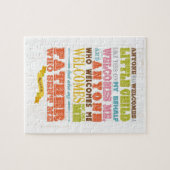 Christliche biblische Verse - Mark 9:37 Puzzle (Horizontal)