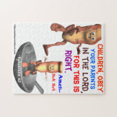 Christliche Biokotierungen Puzzle (Horizontal)