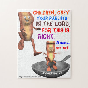 Christliche Biokotierungen Puzzle