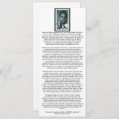 Christliche Black History Card (Vorne/Hinten)