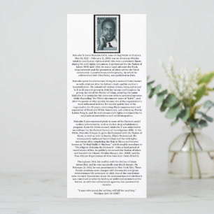 Christliche Black History Card