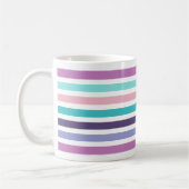 Christliche BLESSED Moderne Pastel gestreift Kaffeetasse (Links)