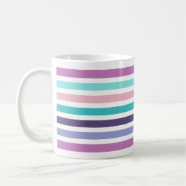 Christliche BLESSED Moderne Pastel gestreift Kaffeetasse