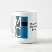 Christliche Blog-AußenseiterTasse Kaffeetasse (Vorderseite Links)