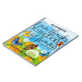 Christliche Blüte Dank Dankesbibel Verse Notizblock (Linke Seite)