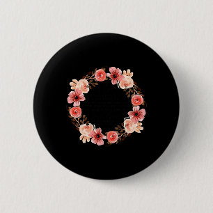 Christliche Blüte Keine Waffen gegen Sie gebildet  Button