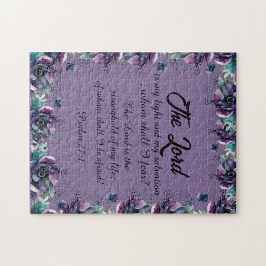 Christliche botanische Triptychon Kunst, Dichtung Puzzle (Horizontal)