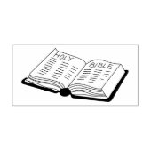 Christliche Briefmarke der Heiligen Bibel Holzkaut Gummistempel (Prägung)