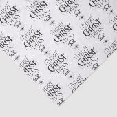 Christliche Calliraphie frohe Weihnachten Jesus Ch Seidenpapier (Ausschnitt)