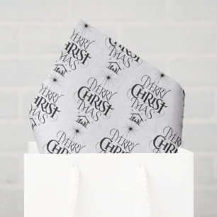 Christliche Calliraphie frohe Weihnachten Jesus Ch Seidenpapier