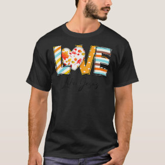 Christliche Cheetah Leopard Liebe wie Jesus Thanks T-Shirt