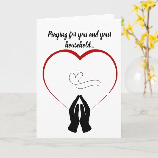 Christliche Condolence Card Karte (Gelbe Blume)