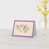 Christliche Condolence Card Karte (Gelbe Blume)