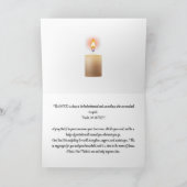 Christliche Condolence Card Karte (Innenseite)