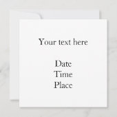 Christliche Cross-Ankündigung/Einladungskarte (Rückseite)