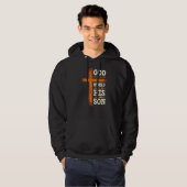 Christliche Cross Bible Verse Scripting Glaube Hoodie (Vorne ganz)