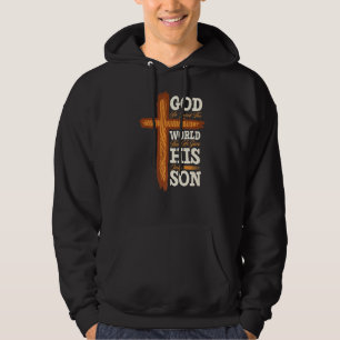 Christliche Cross Bible Verse Scripting Glaube Hoodie