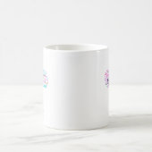 Christliche Cross Cloud Art Tasse (Mittel)