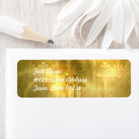 Christliche Cross-Mailing-Labels (Insitu)