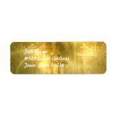 Christliche Cross-Mailing-Labels (Vorne)