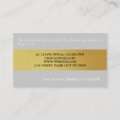 Christliche Cross Pastor Christianity Card Visitenkarte (Rückseite)