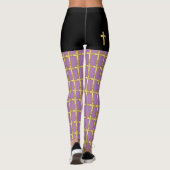 Christliche Cross Pop Fashion Leggings (Rückseite)