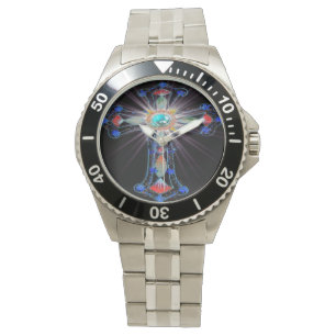 Christliche Cross-watch-Designs Armbanduhr