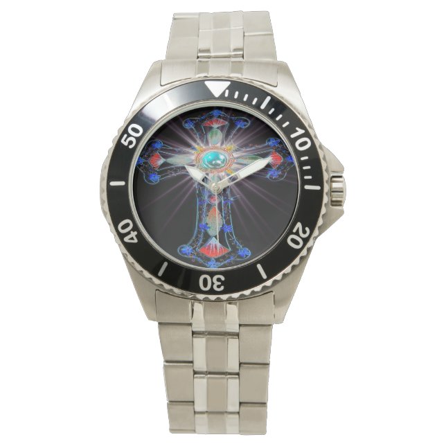 Christliche Cross-watch-Designs Armbanduhr (Vorderseite)