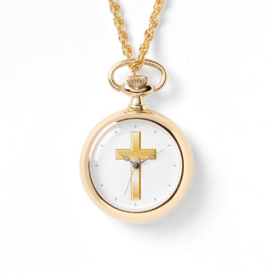 Christliche Cross Watch-Kette Armbanduhr