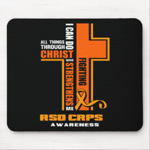 Christliche Crps-Krieger kämpfen Rsd Crps Bewussts Mousepad