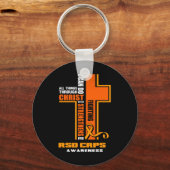 Christliche Crps-Krieger kämpfen Rsd Crps Bewussts Schlüsselanhänger (Vorderseite)