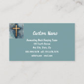 Christliche Crucifix Church Bibel Visitenkarte (Vorderseite)