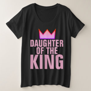 Christliche Damen T - Shirt, TOCHTER DES KÖNIGS Große Größe T-Shirt