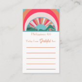 Christliche Dankbarkeit und Gebetskarten Visitenkarte (Vorderseite)