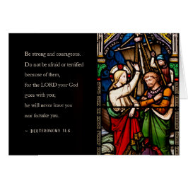 Christliche Deuteronomie 3:16 stark und mutig