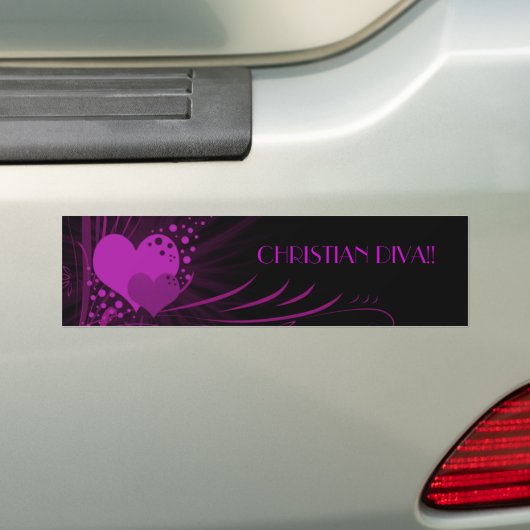 CHRISTLICHE DIVA!! … Religiöse Autoaufkleber (Auf Auto)