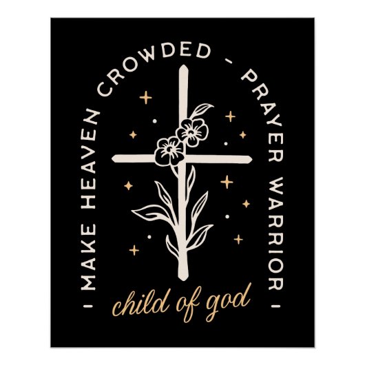 Christliche dunkle akademische Ästhetik Zitate Poster (Vorderseite)