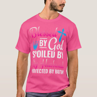 Christliche Ehefrau Jesus gesegnet von Gott verwöh T-Shirt
