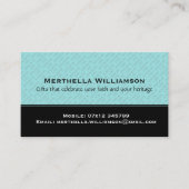 Christliche EHRE DER HERR Personalisiert Visitenkarte (Vorderseite)