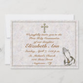 Christliche Einladung (Vorderseite)