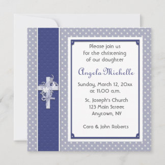 Christliche Einladung von Periwinkle